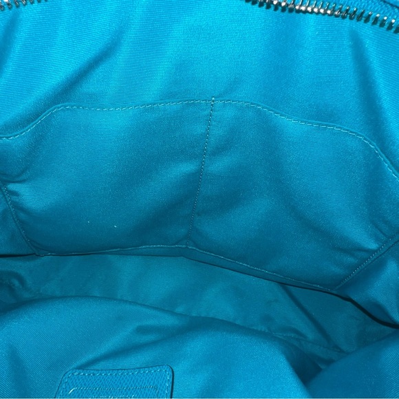 Coach Turquoise leather purse J1647-F36875 - Picture 8 of 16